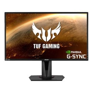 Монитор ASUS TUF GAMING VG27AQ 0.233 мм, 178°/178°, IPS, 27.0 ", 68.6 см, 2560x1440, 165.00 Hz, HDMI, DisplayPort, ЧЕРЕН